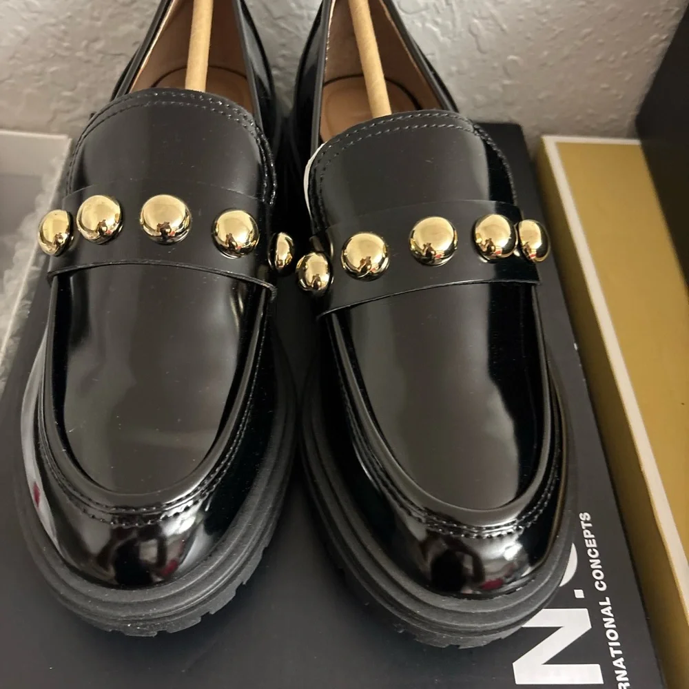 INC International Concepts Women's Brea Lug Sole Loafers - Picture 1 of 10